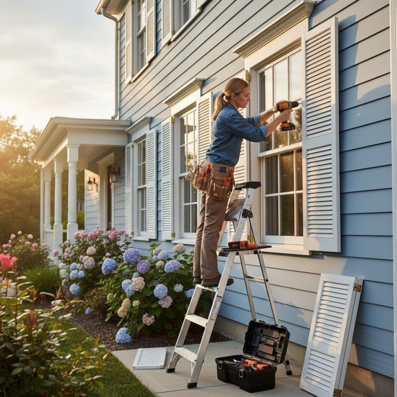 Shutter Latch Replacement in Arvada, CO