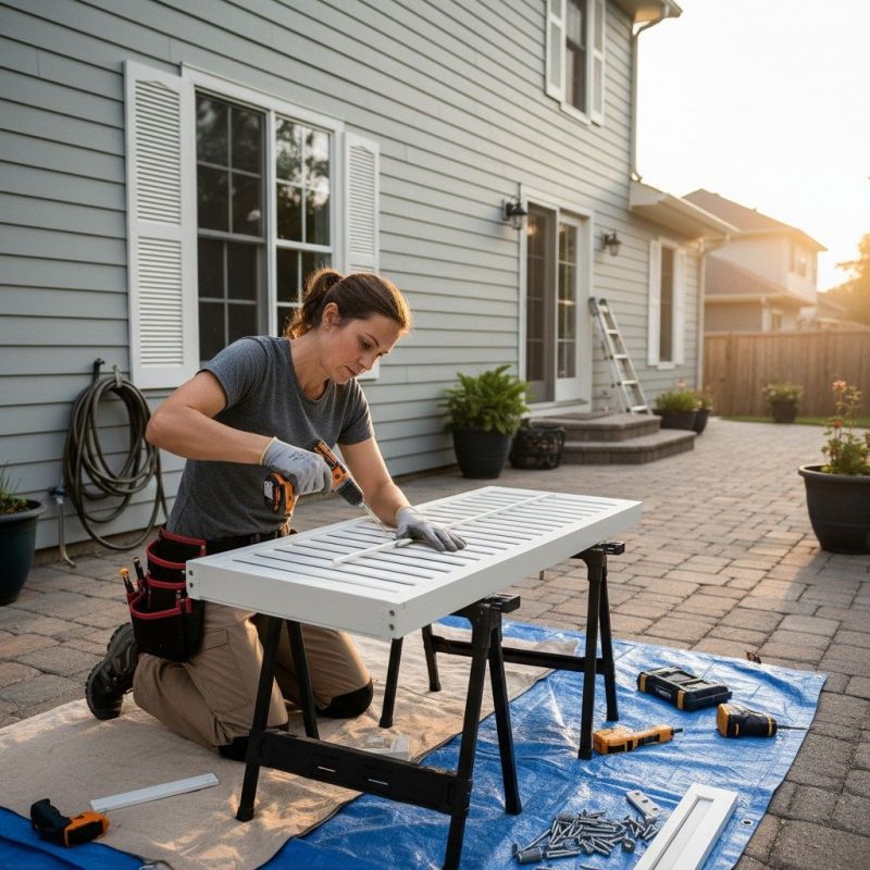 Shutter Louver Repair in Littleton, CO