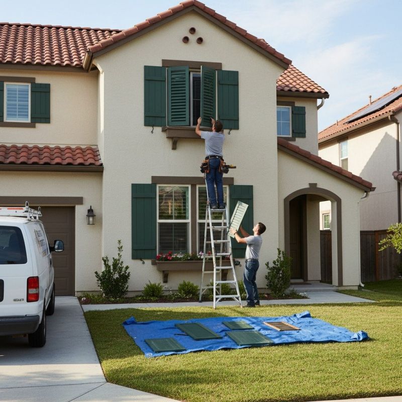 Shutter Latch Replacement in Arvada, CO